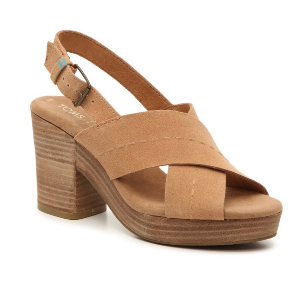 NWT TOMS Ibiza Sandals Size 7